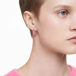 Matrix hoop earrings