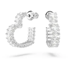 Matrix hoop earrings