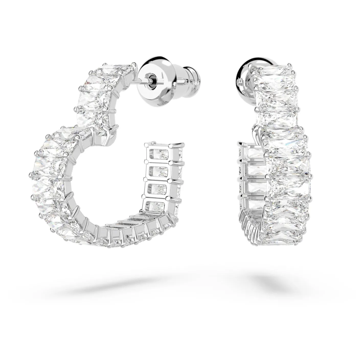 Matrix hoop earrings