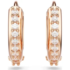 Matrix hoop earrings