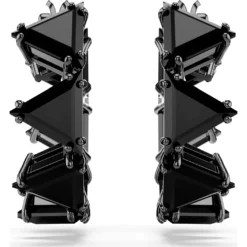 Matrix hoop earrings