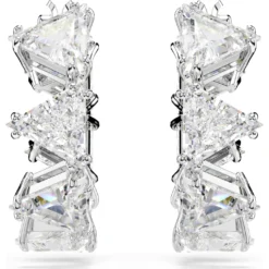 Matrix hoop earrings