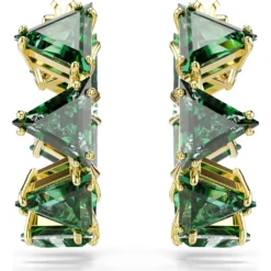 Matrix hoop earrings