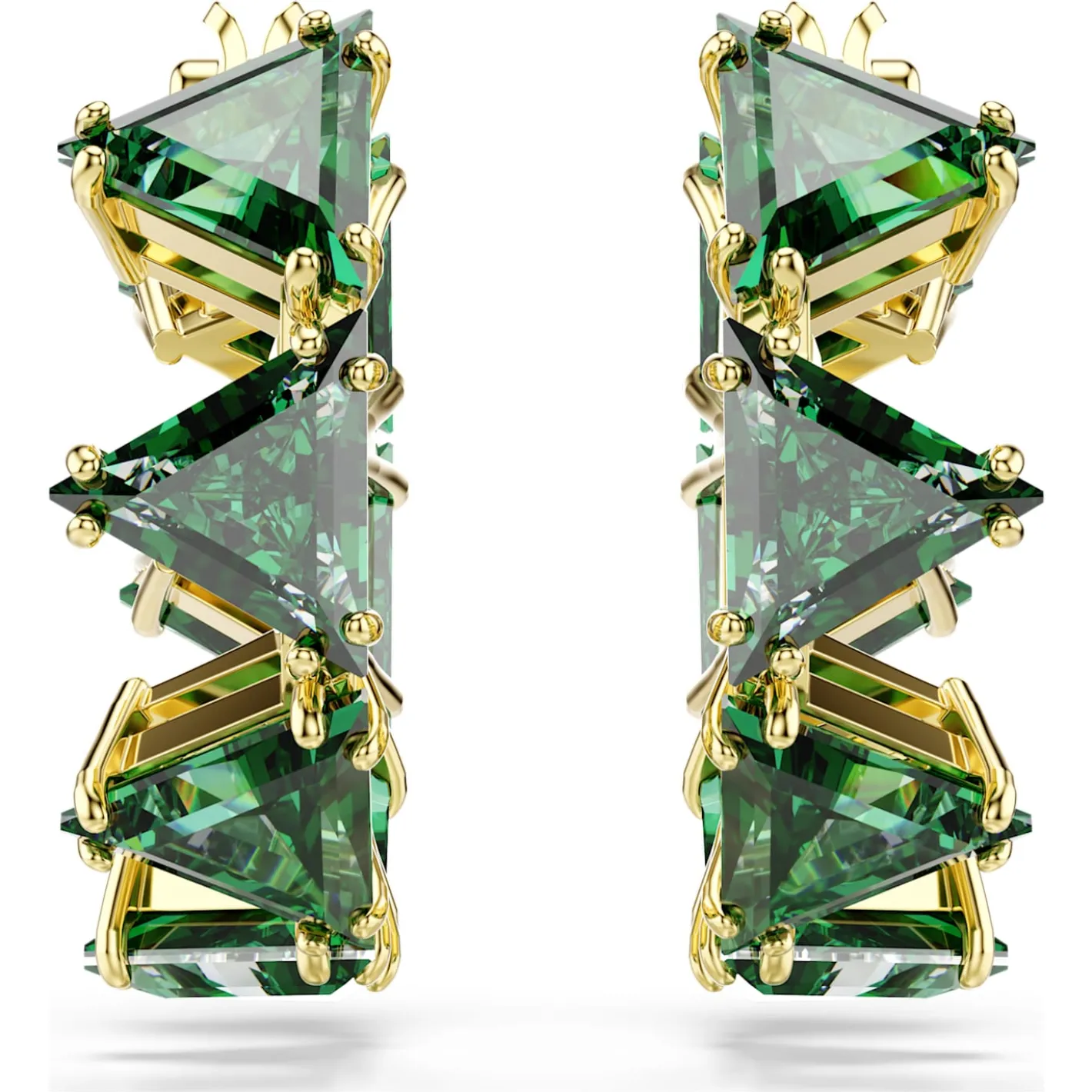 Matrix hoop earrings