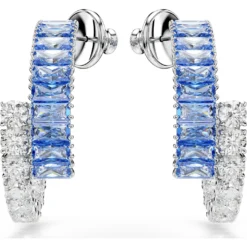 Matrix hoop earrings