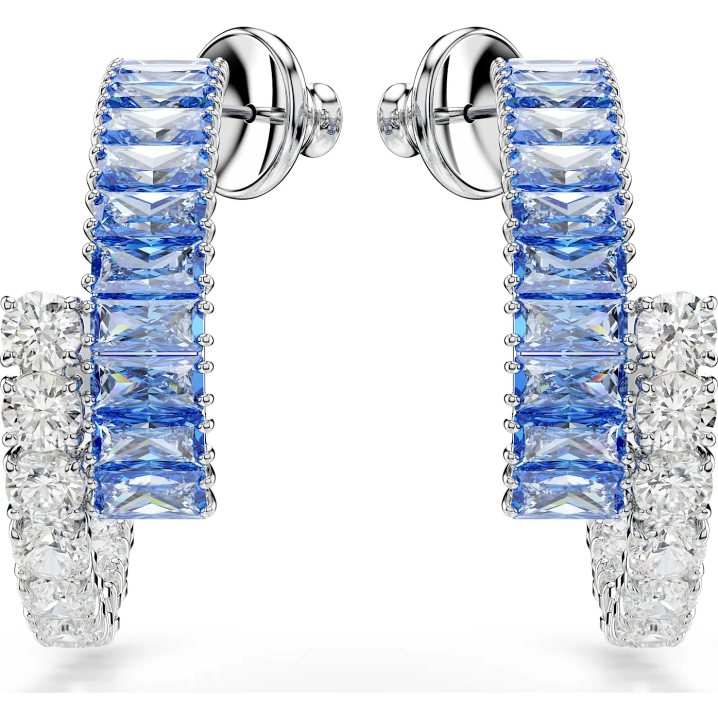Matrix hoop earrings