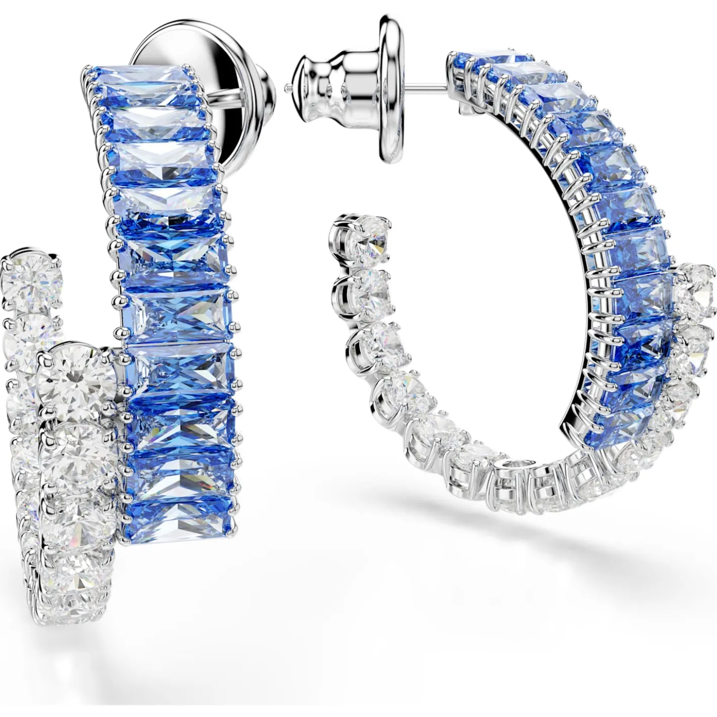 Matrix hoop earrings