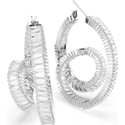 Matrix hoop earrings