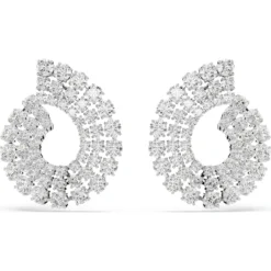 Matrix hoop earrings