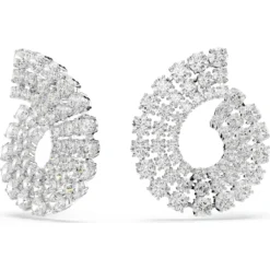 Matrix hoop earrings