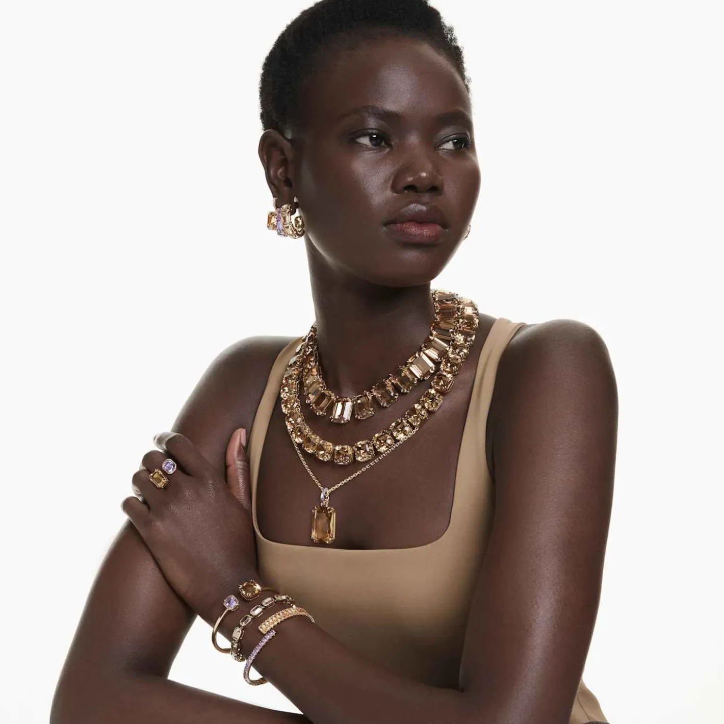 Millenia drop earrings