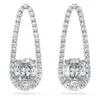 Octagon Tennis earrings