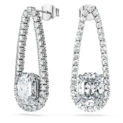 Octagon Tennis earrings