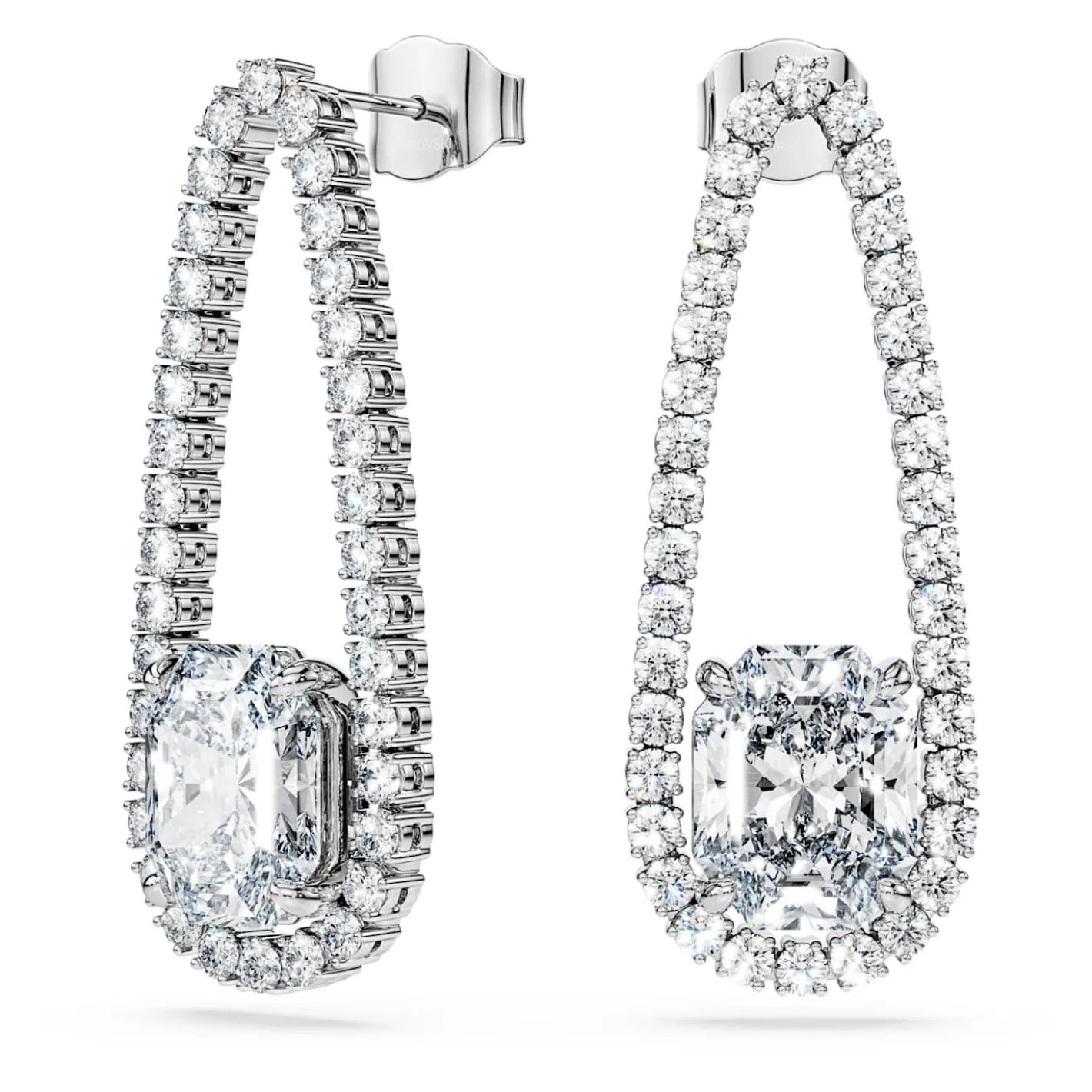 Octagon Tennis earrings