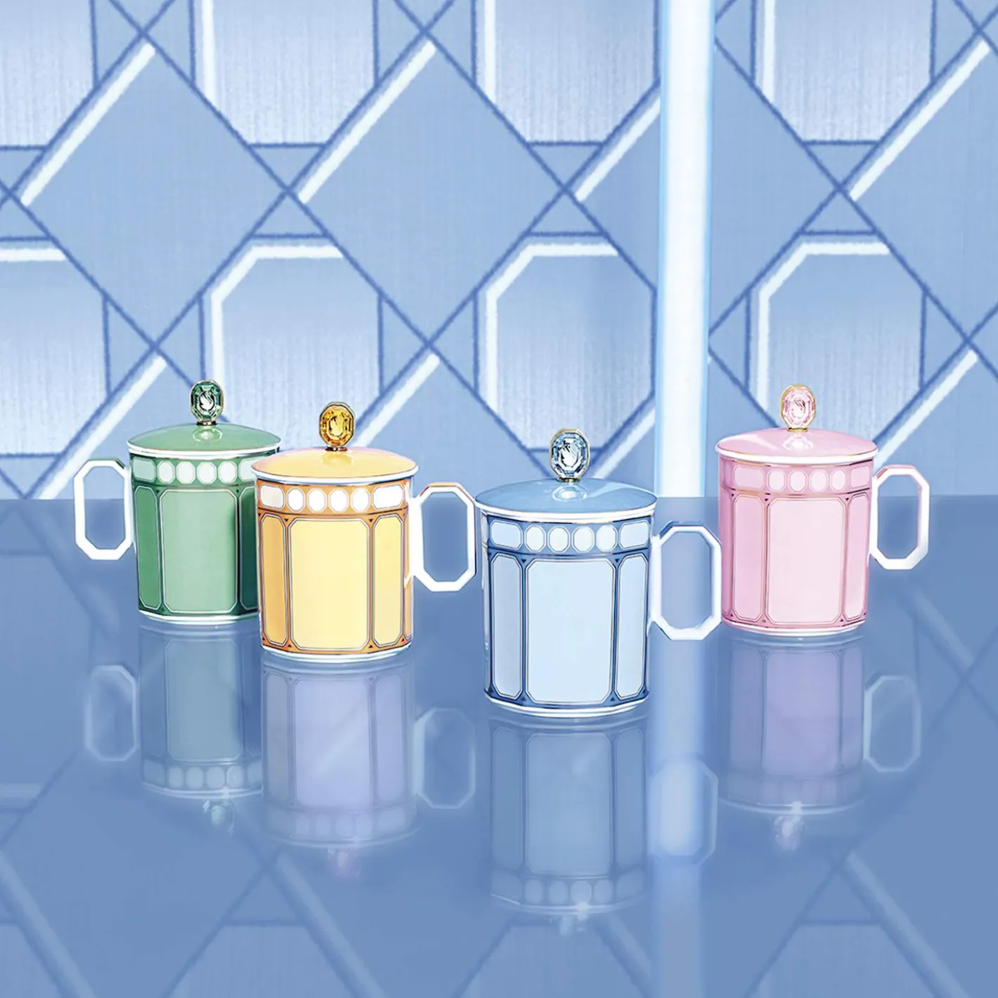 Signum mug with lid