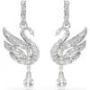 Swan earrings