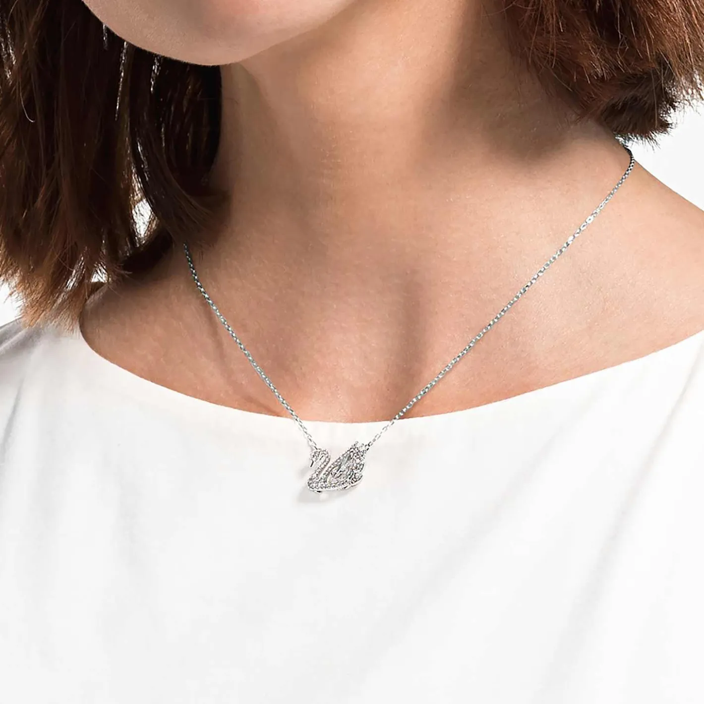 Swan necklace
