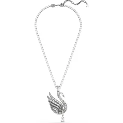 Swan pendant and brooch
