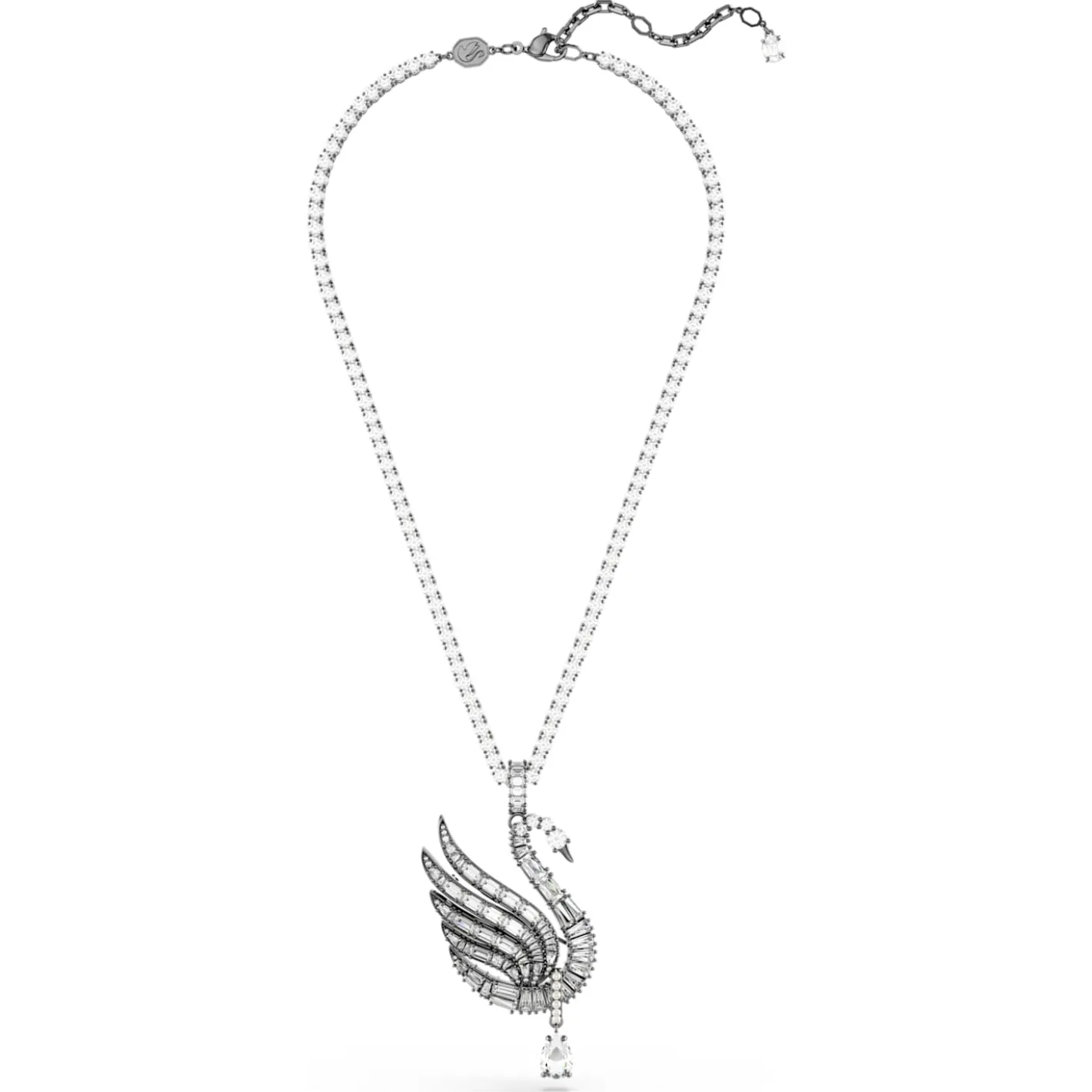 Swan pendant and brooch