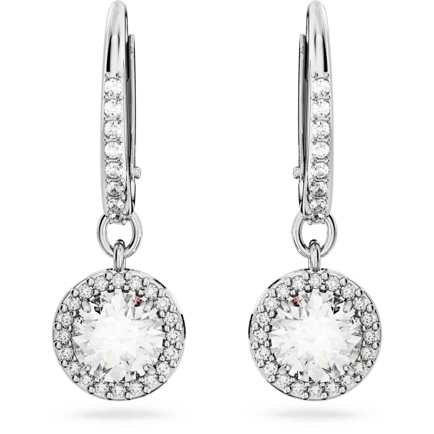 Una Angelic drop earrings