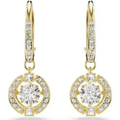 Una Angelic drop earrings