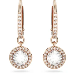 Una Angelic drop earrings